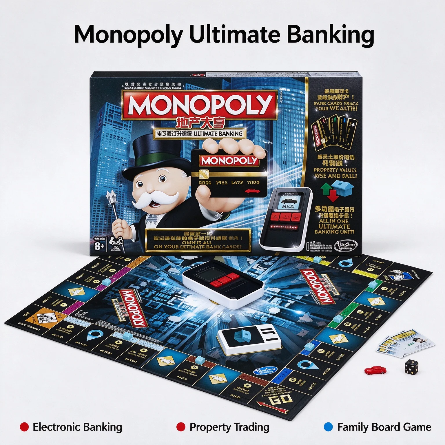 Hasbro Monopoly Ultimate, Perm - Hasbro Game Monopoly ulasan dan harga