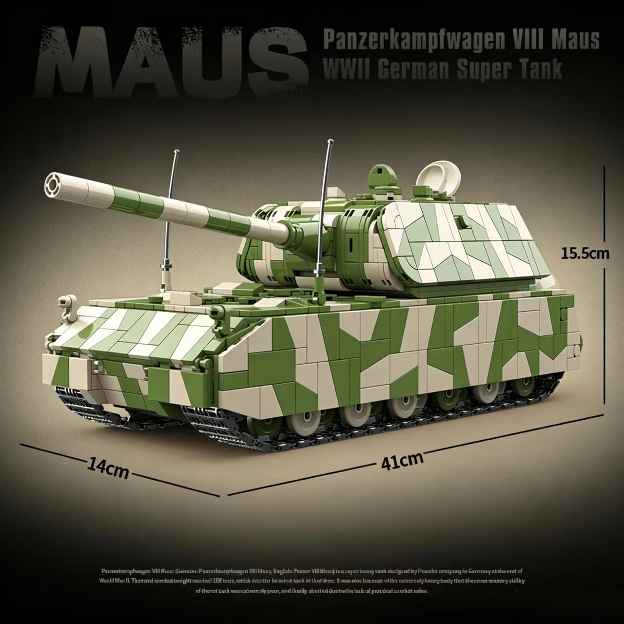 Set Balok Bangunan Tank Milite - Lego Set Creator ulasan dan harga