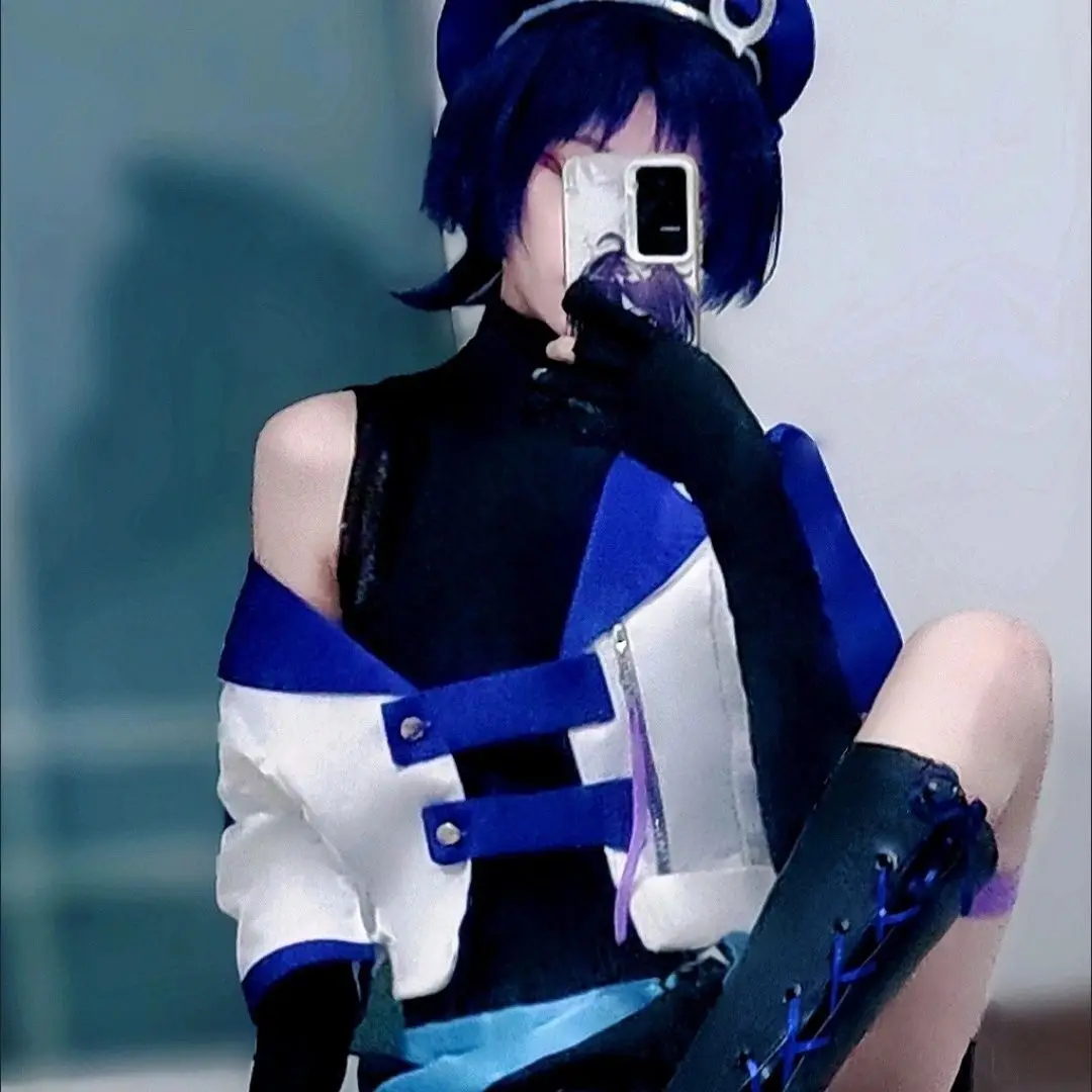 Kostum Cosplay Wanderer Genshi - Party Games For Christmas ulasan dan harga