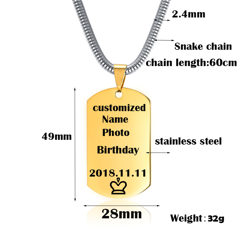 Disesuaikan Kalung Mengukir Na - Party Games Name ulasan dan harga